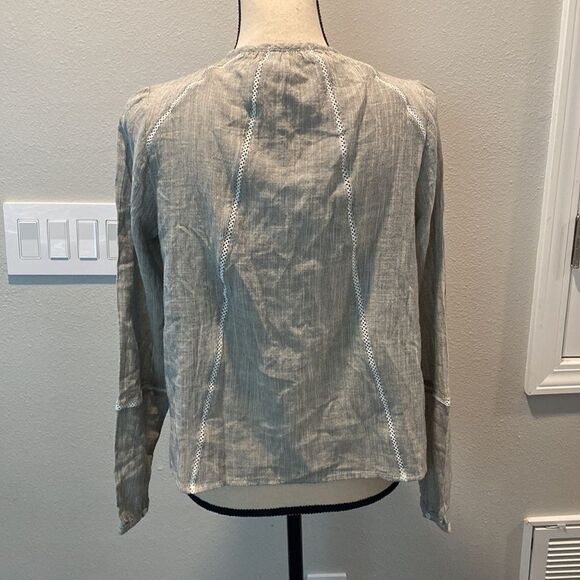 NWT DL1961 Long Sleeve Gray Top Size S - Picture 9 of 10